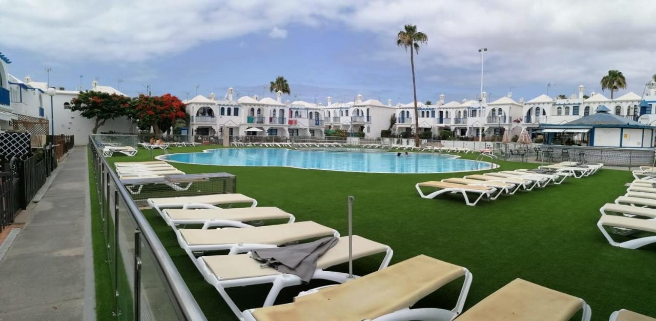 Bungalow Maspalomas Tranquilo Luminoso Y Apto Para El Teletrabajo Eksteriør billede